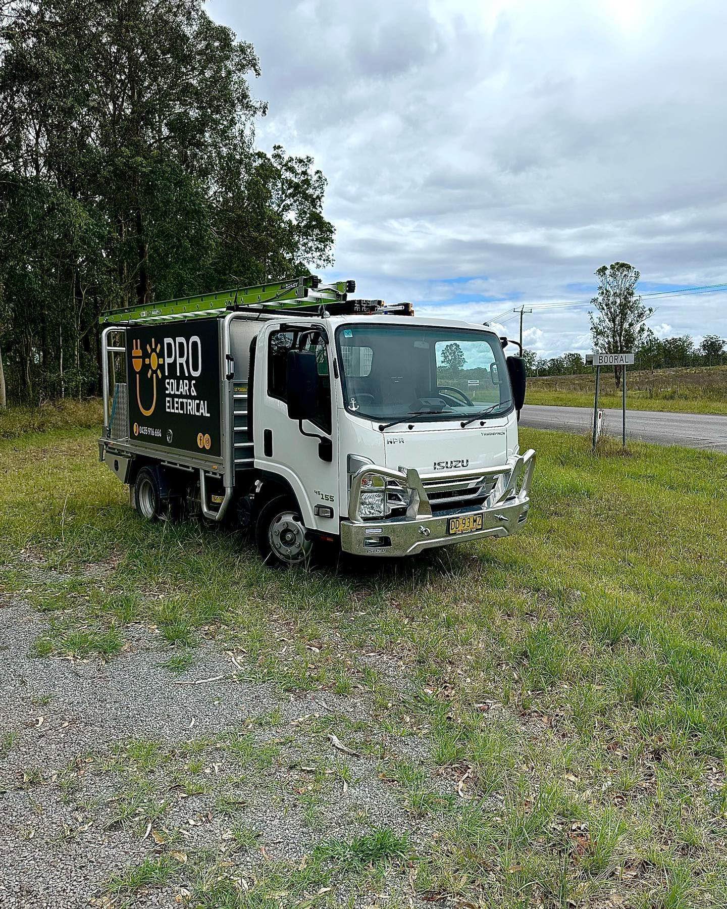 Pro Solar Vehicle Park In The Front Yard — PRO Solar & Electrical In Newcastle, NSW
