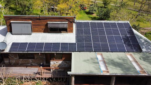 Installed A Solar System For Renewable Energy On The Roof Of Beautiful House — PRO Solar & Electrical In Newcastle, NSW
