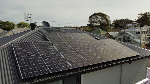 Installed A New Solar System Of The Small Roof Of The House — PRO Solar & Electrical In Maitland, NSW