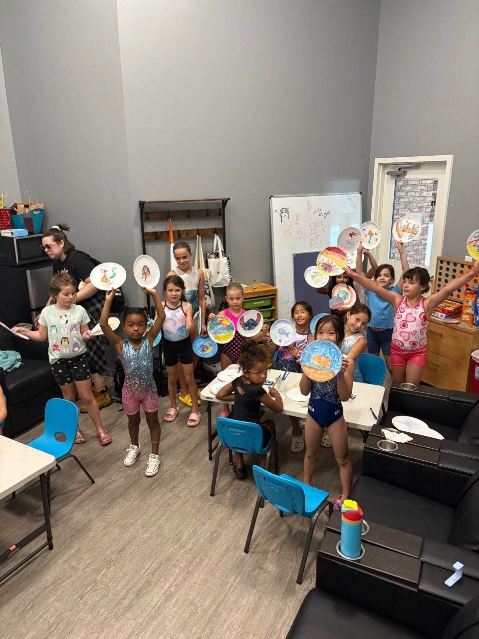 Campers having fun at a Hope Gymnastics camp in Ashburn, VA (photo 1)
