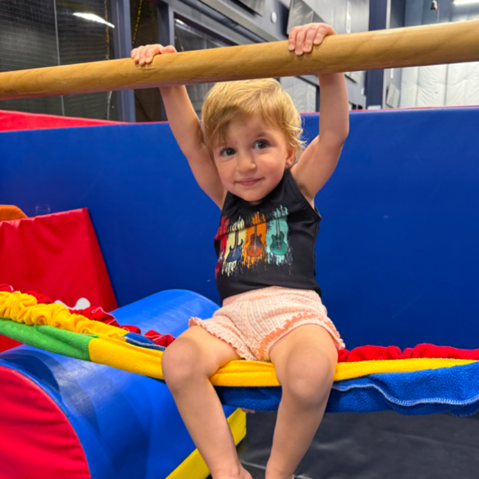 Preschool gymnastics classes for young kids at Hope Gymnastics Academy in Ashburn, VA