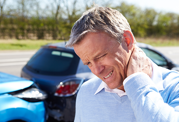 Man with Whiplash — New Bedford, MA — Fairhaven Chiropractic Office