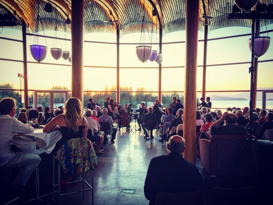 Enjoy music Festivals while staying at Woods End Landing in Bamfield