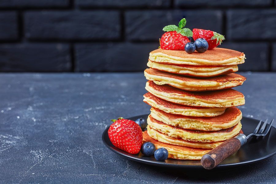 stack of pancakes