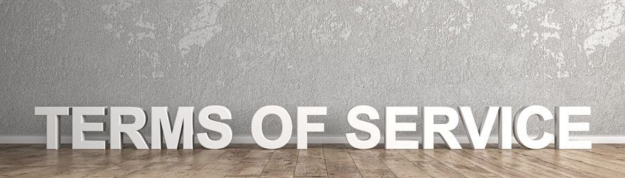 terms of service text