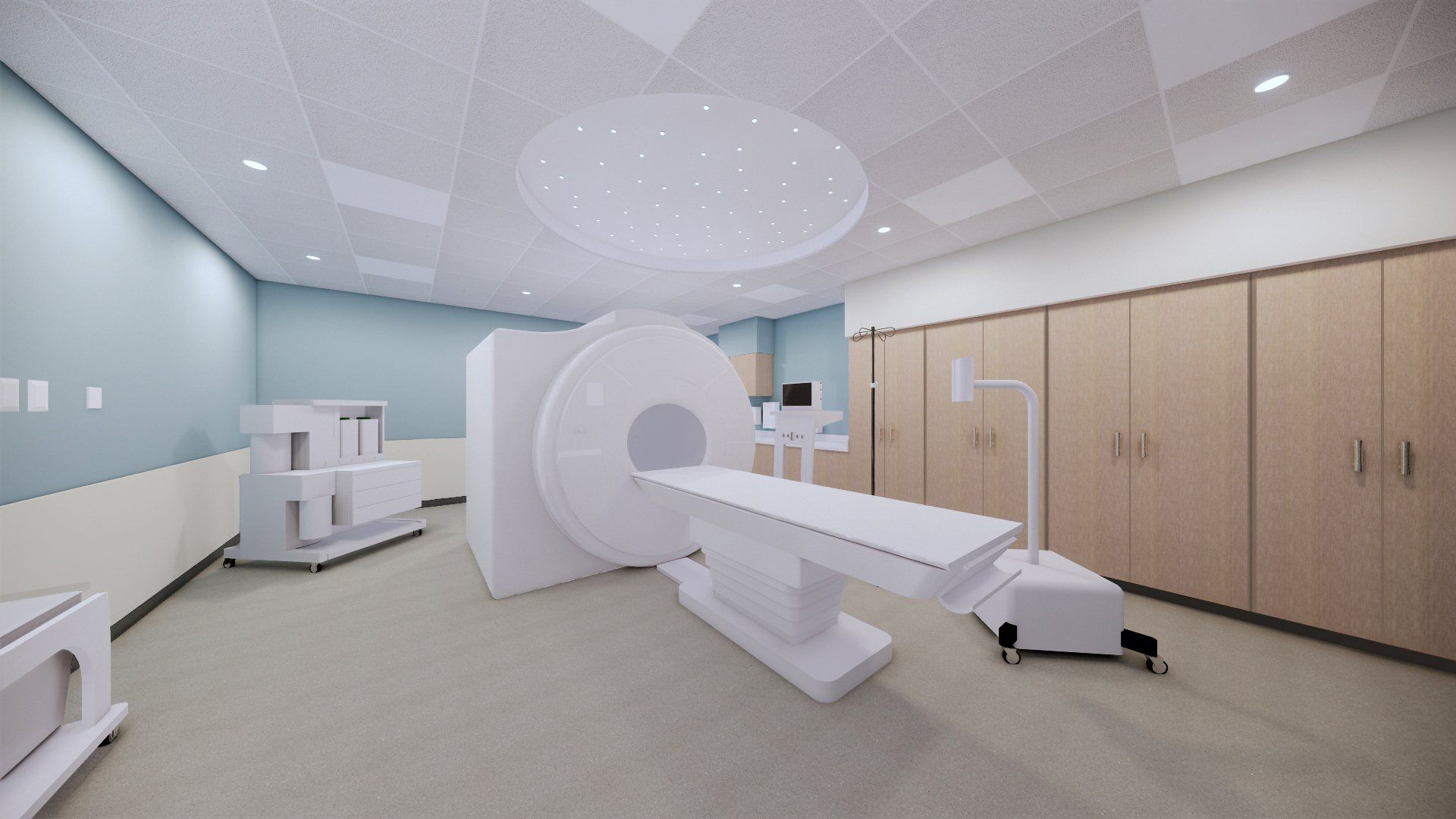 MRI imaging room mock ups