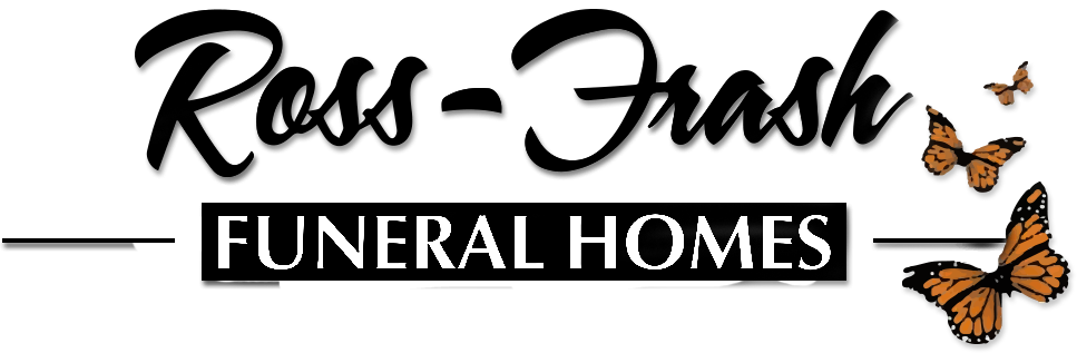 The logo for sample funeral home is shown on a white background.
