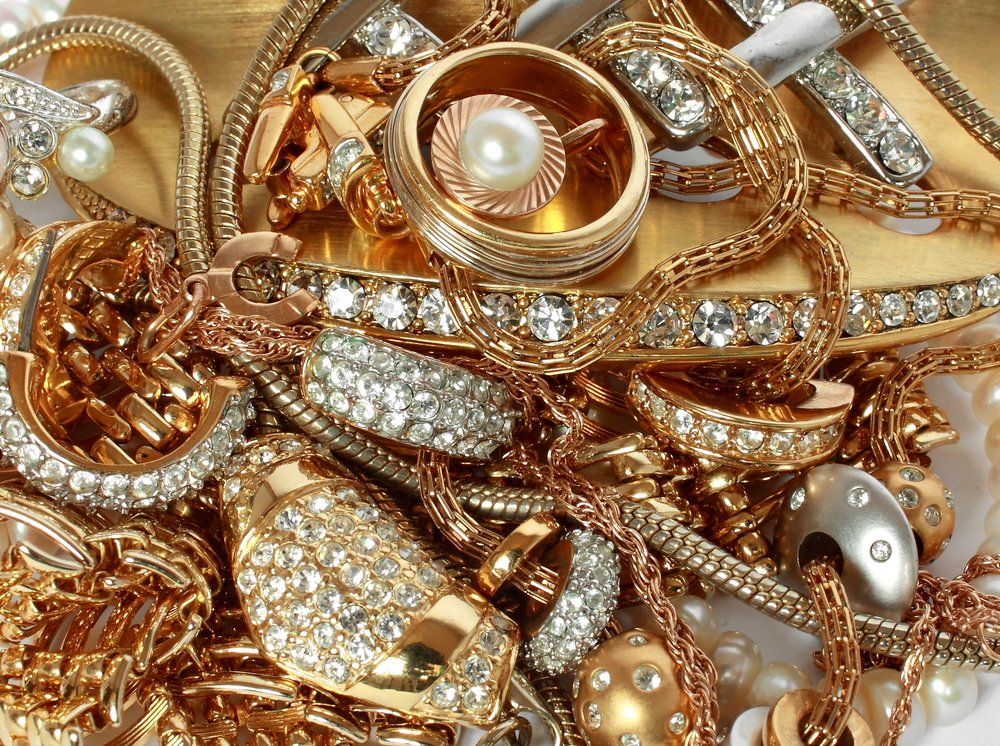 variation of gold jewelries