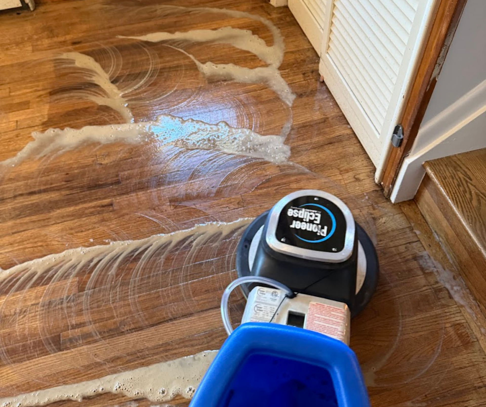 Deep clean and buff