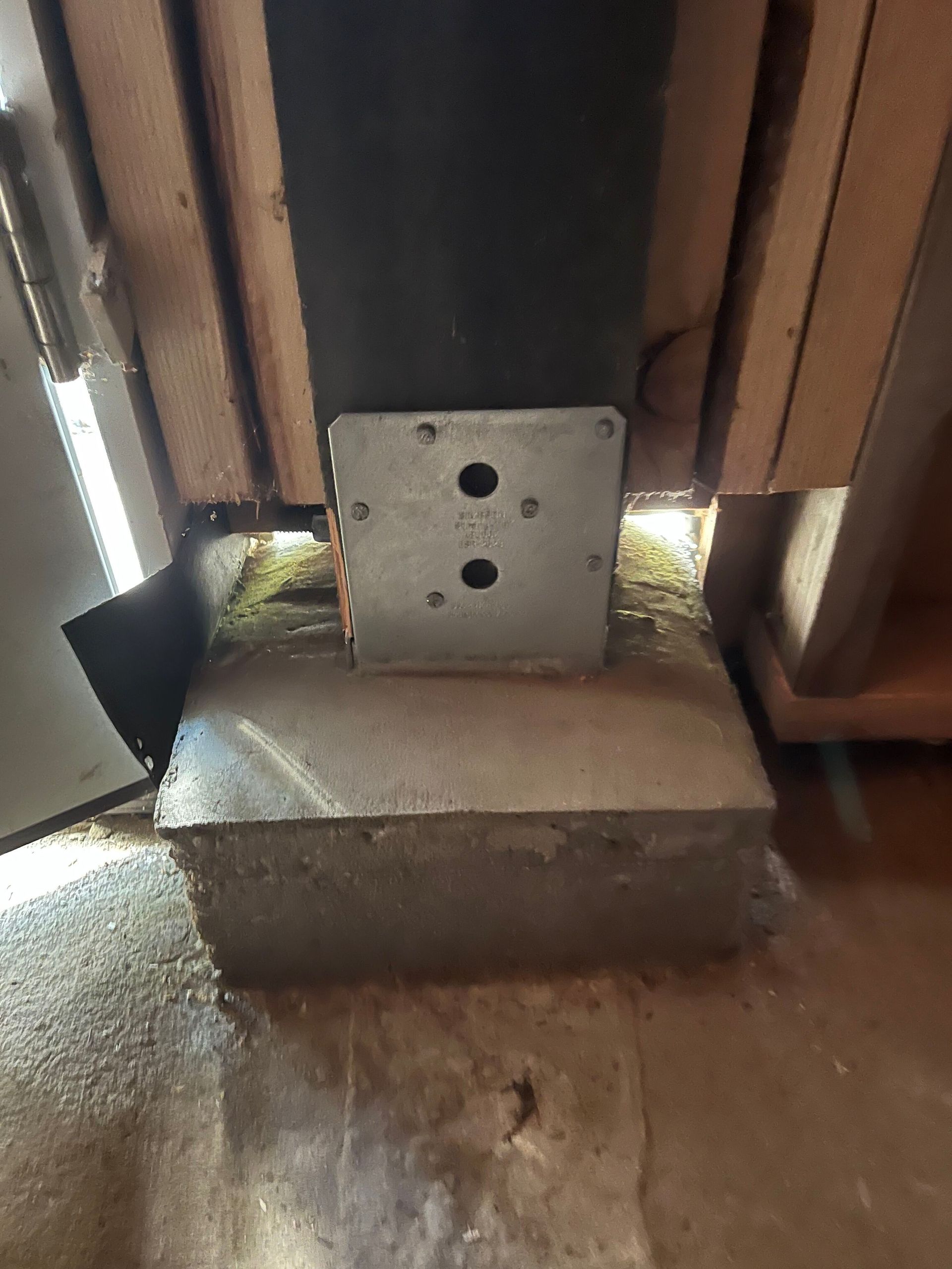 New footing for a Post