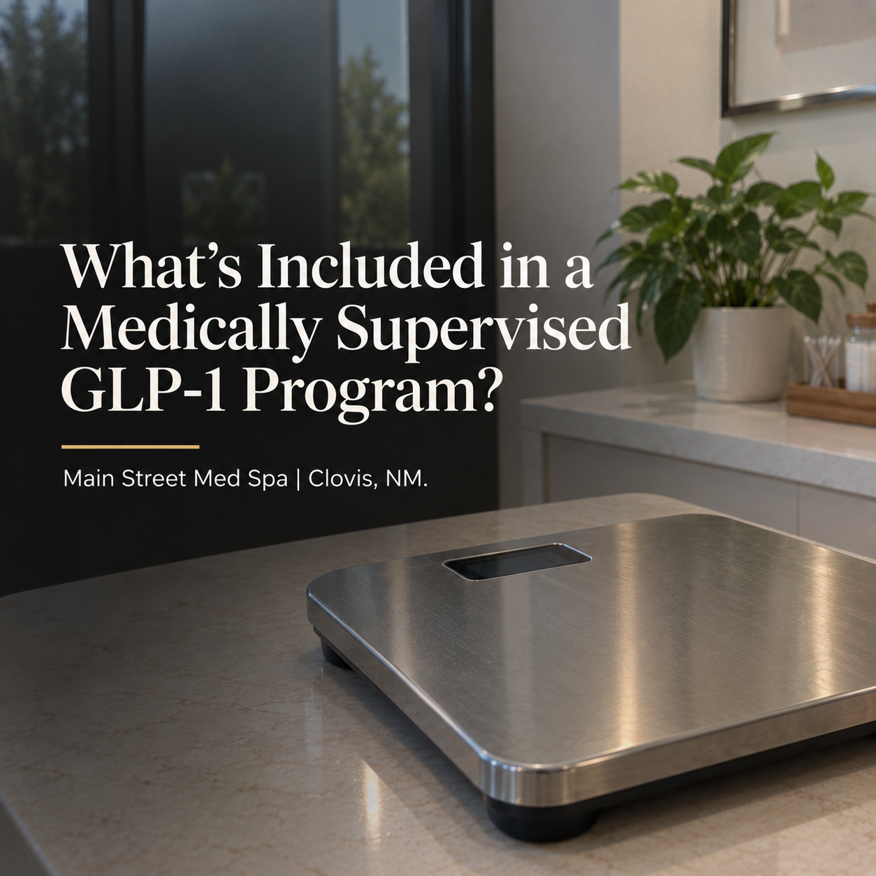 Medically supervised GLP-1 weight loss program consultation setup in Clovis NM