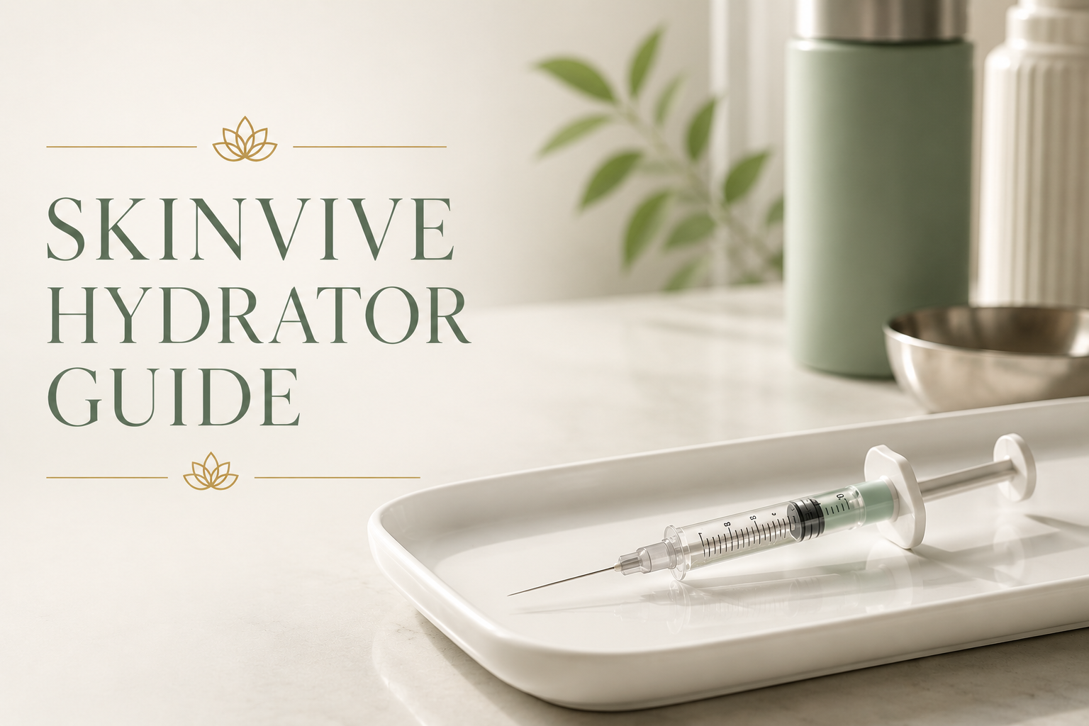 Skinvive microdroplet hydrator treatment at Main Street Med Spa in Clovis, NM