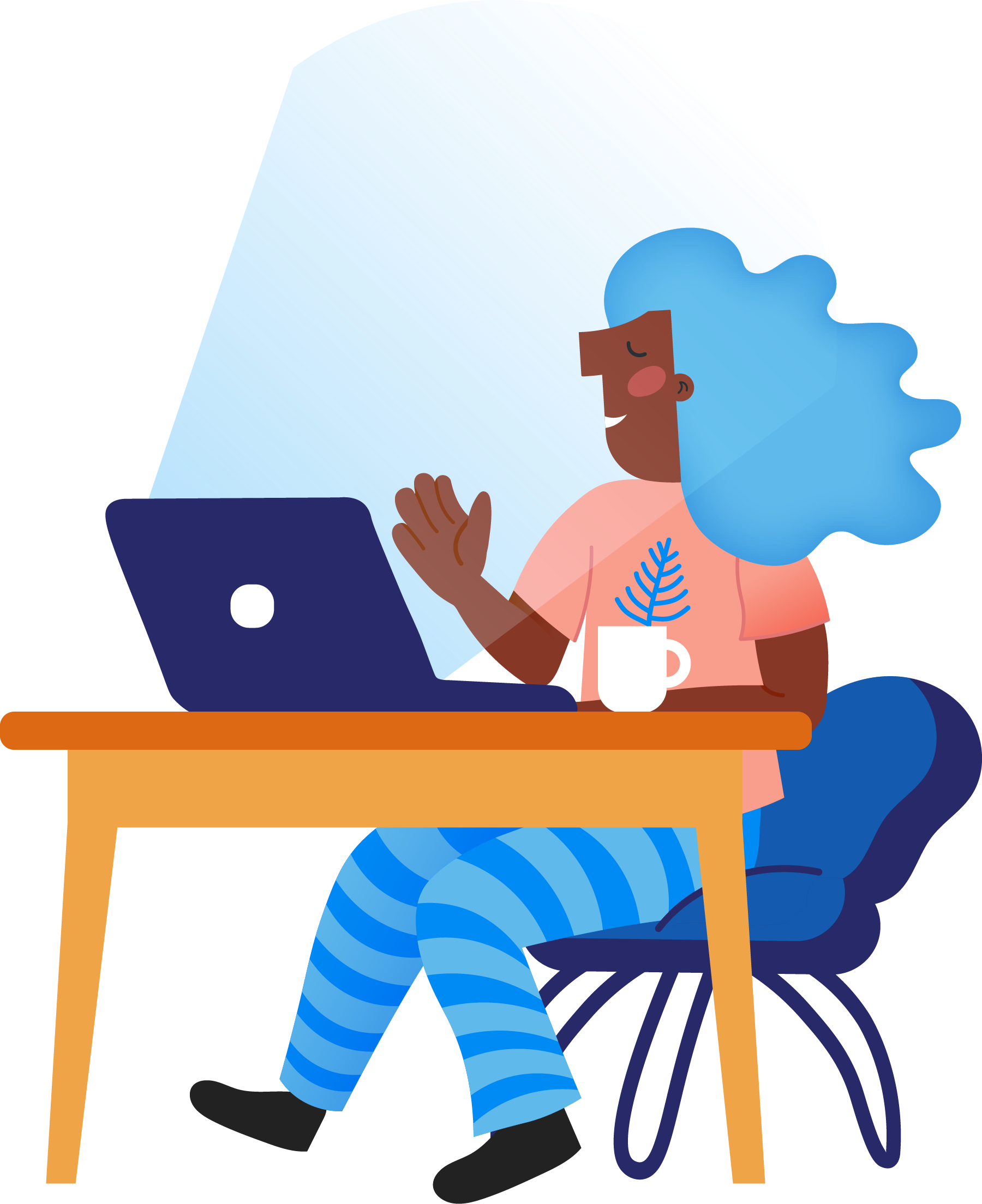 Gene-desk-wave