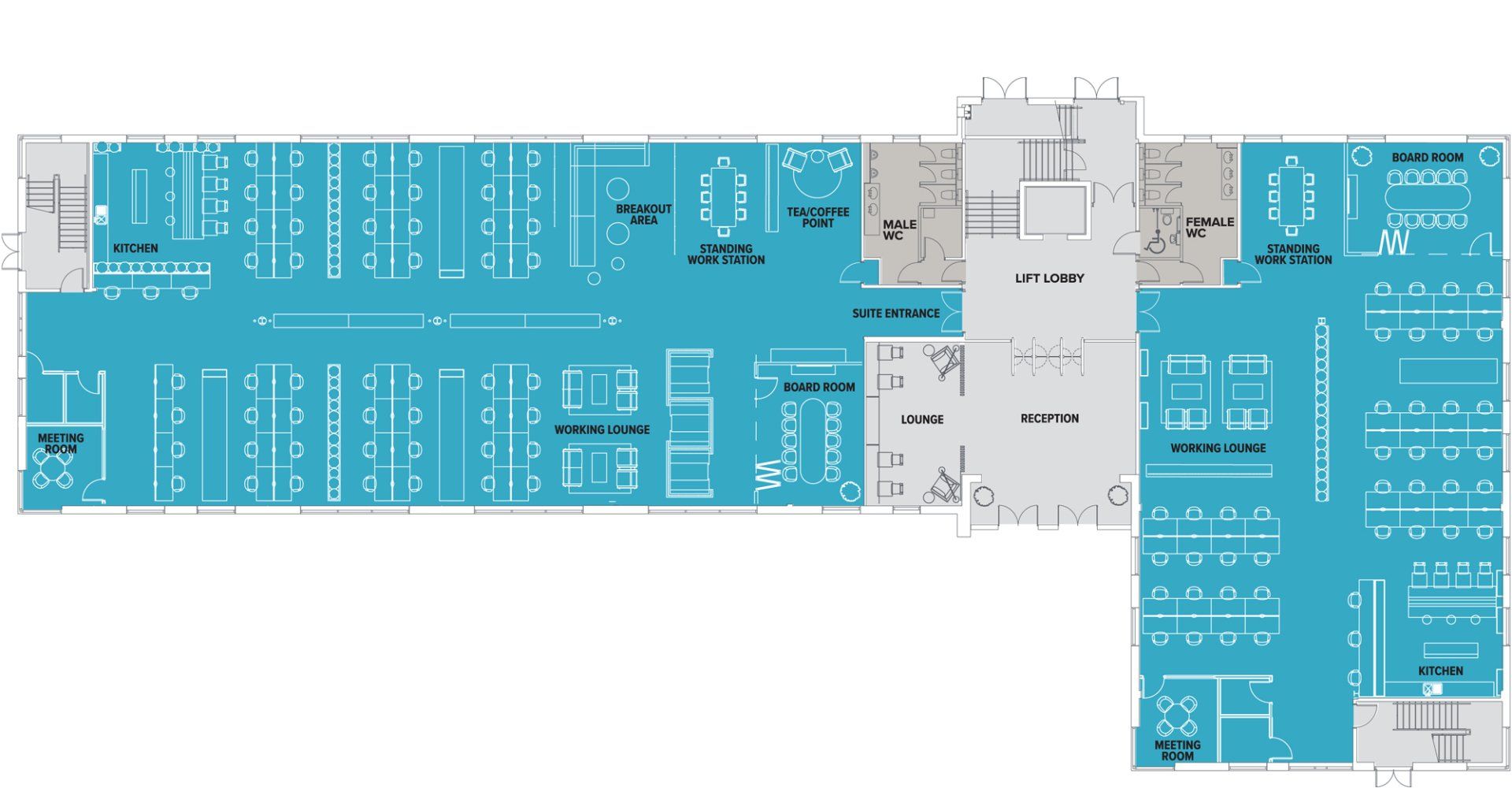 Enalrge Floor Plan 110 Birchwood Boulevard First Floor Plan
