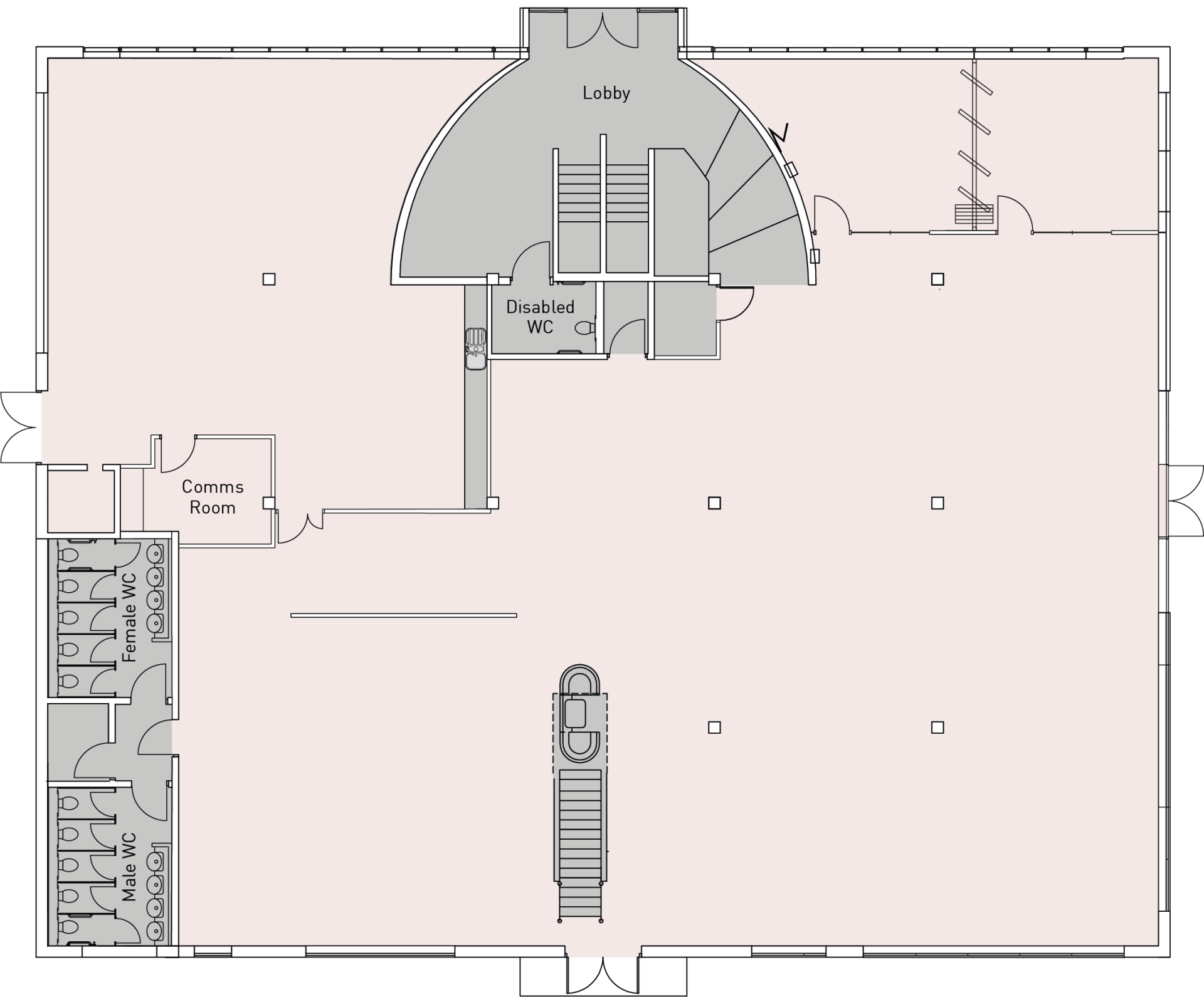 Enlarge Floor Plan Unit 620 Ground Floor
