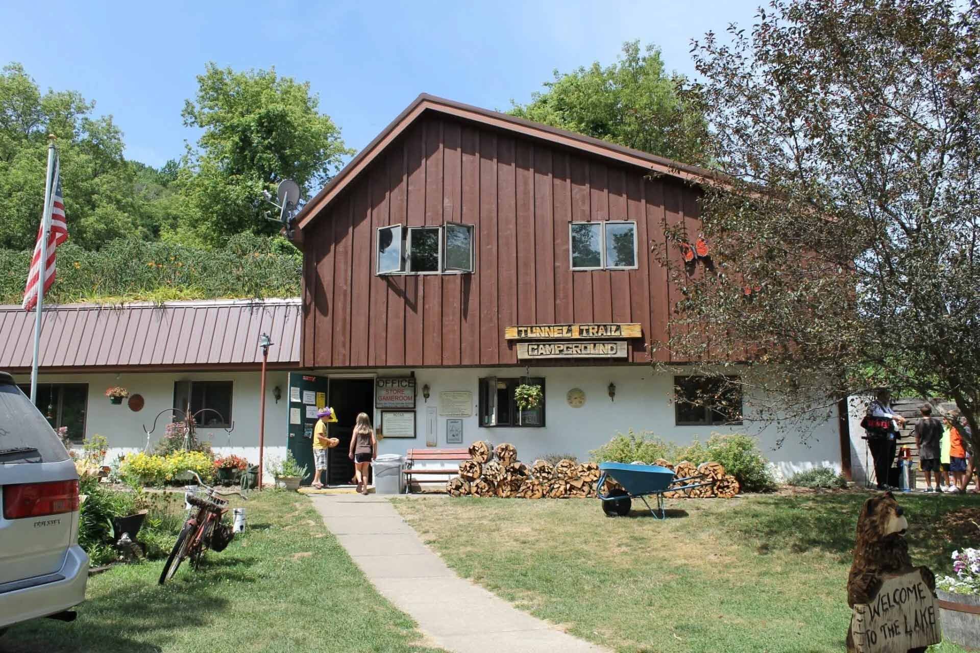 Stocks on Store — Wilton, WI — Tunnel Trail Campground