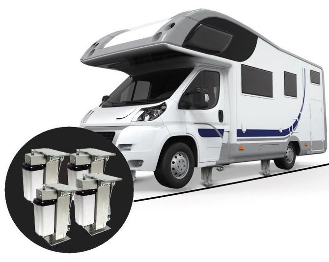 Piedini autolivellanti tesalift! solo da Camper Litha