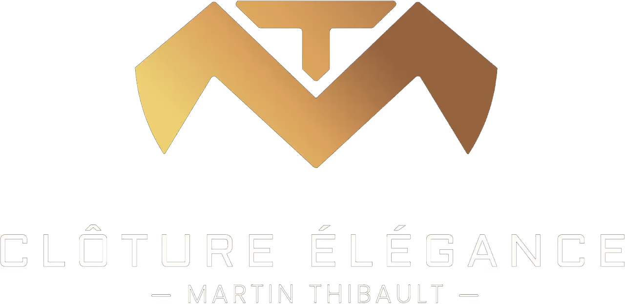 Logo MT Clôture Élégance, installation de clôtures à Laval et Montréal