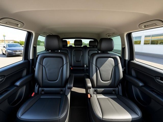 Luxury van interior