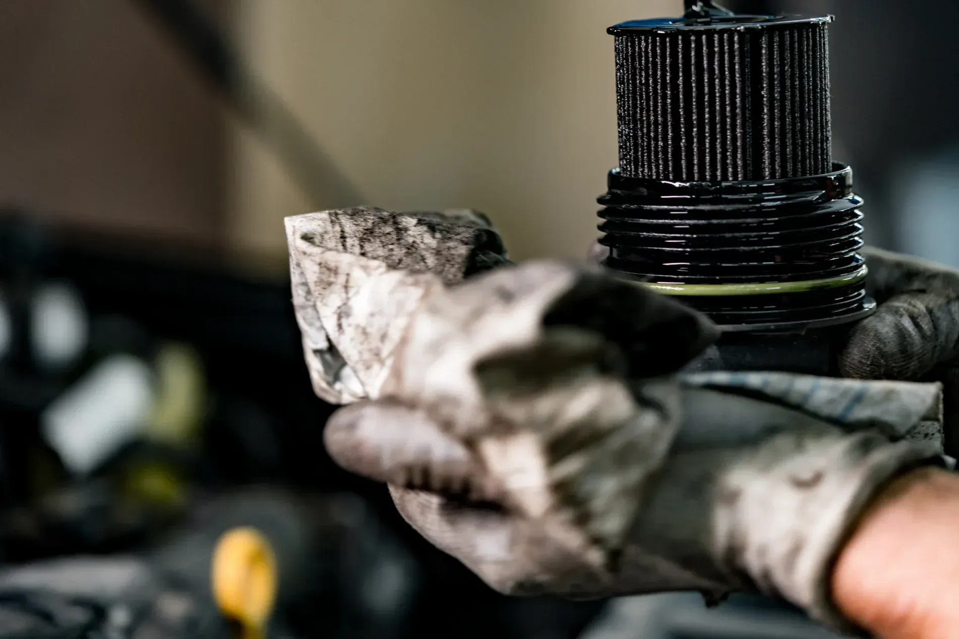 How to change an oil filter