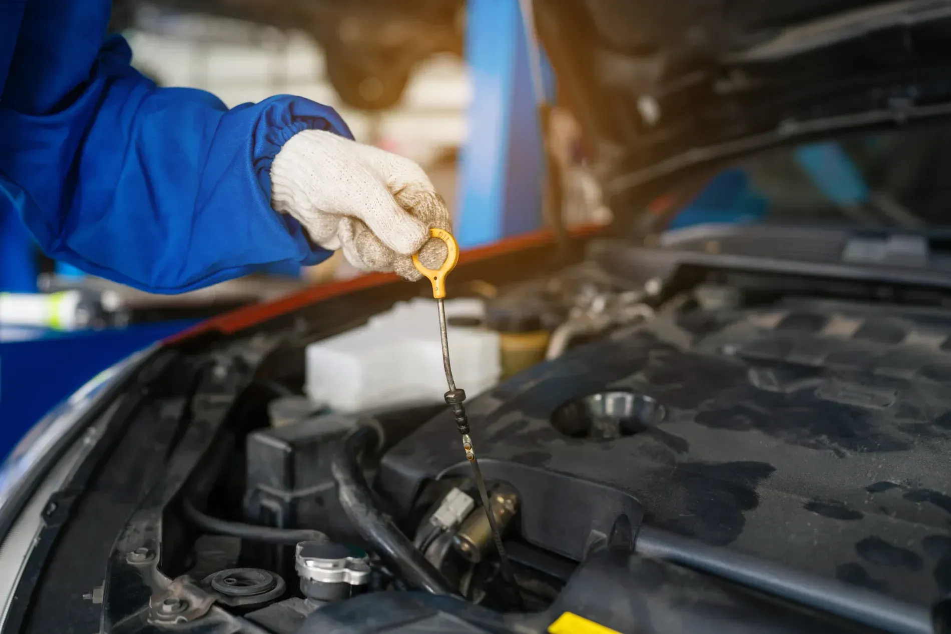 When to get an oil change on a new car