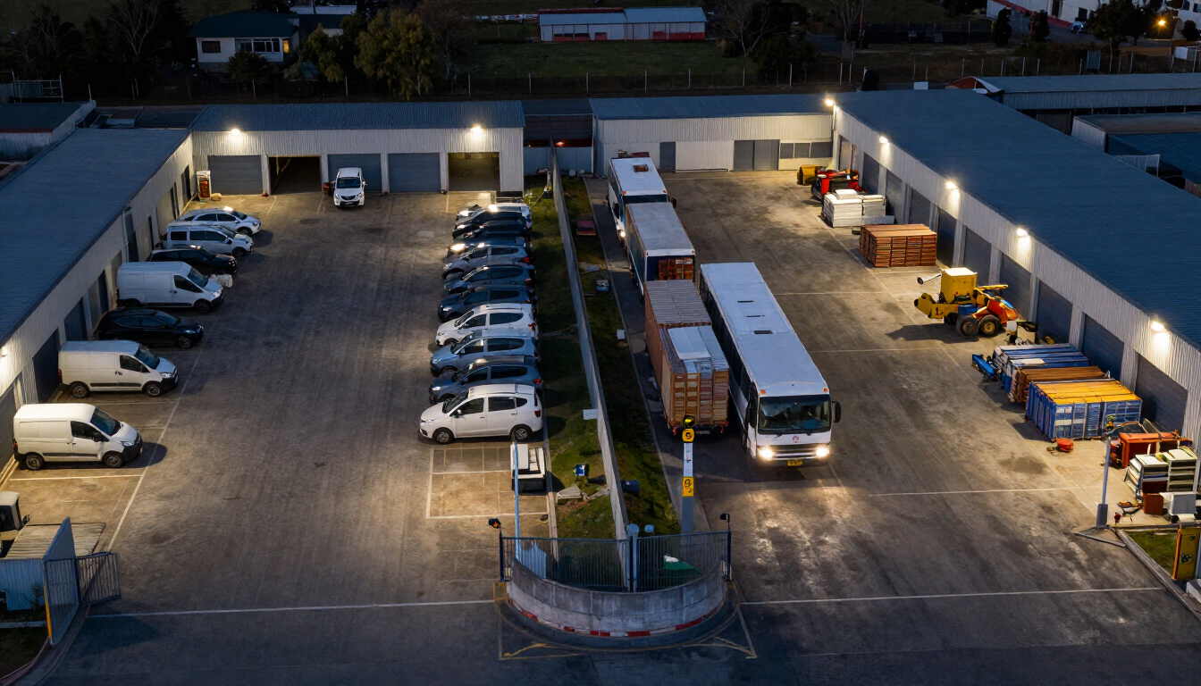 open storage planning permission UK