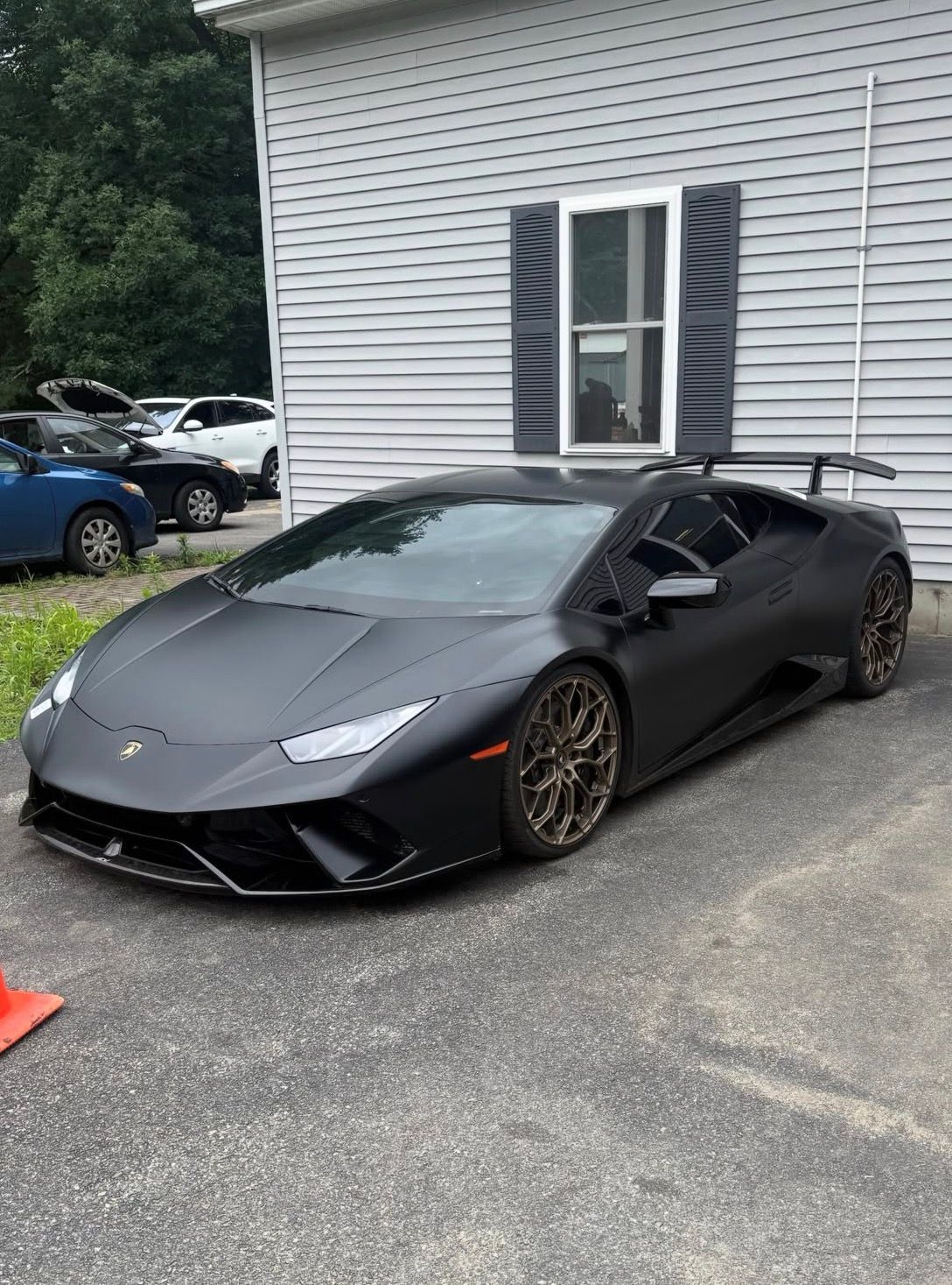 Matte Black Sports Car | Cota's Auto Repair