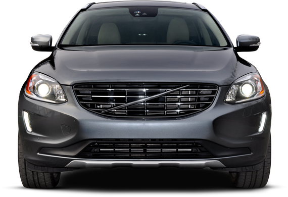 Gray Car Front View