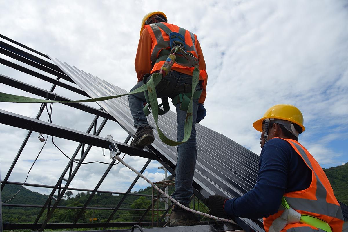 Metal Roof Installation Service 1st Choice Roofing & Contracting Builder Arkansas