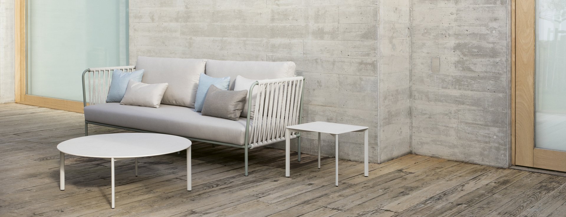 Expormim Outdoor Furniture exhibited in VIP Environment showroom