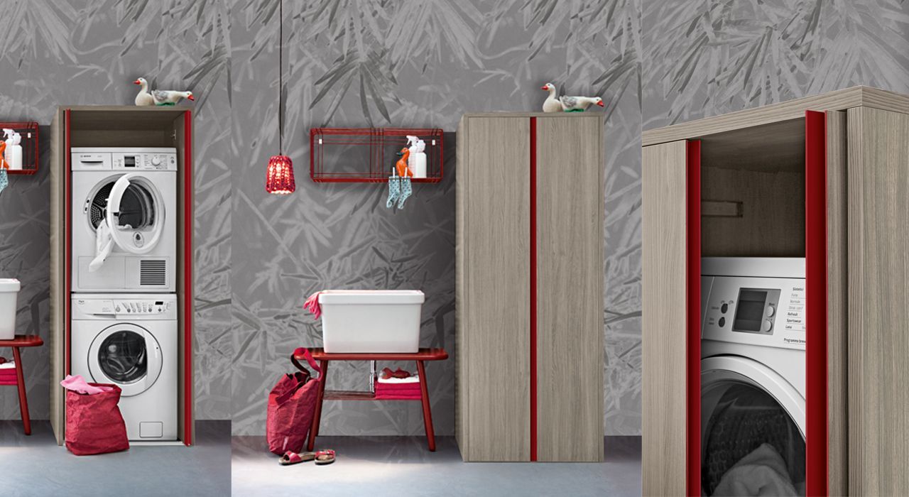 Luxury Laundry room or utility room storage furniture on the Costa del Sol