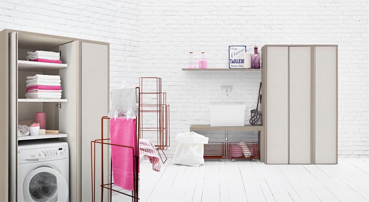 Luxury Laundry room or utility room storage furniture on the Costa del Sol