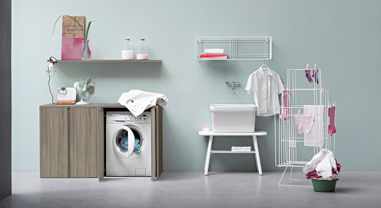 Luxury Laundry room or utility room storage furniture on the Costa del Sol