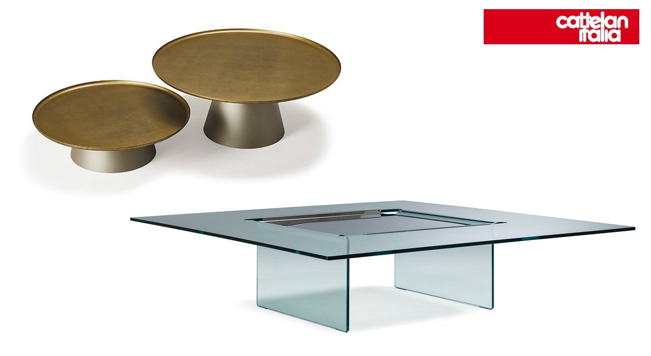 Glass designer coffee table for modern living room interiors
