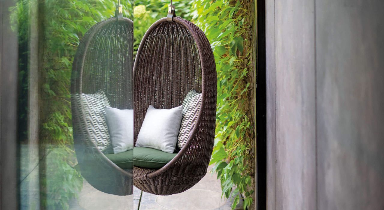 Outdoor terrace furniture in Marbella and Estepona Costa del Sol Spain.