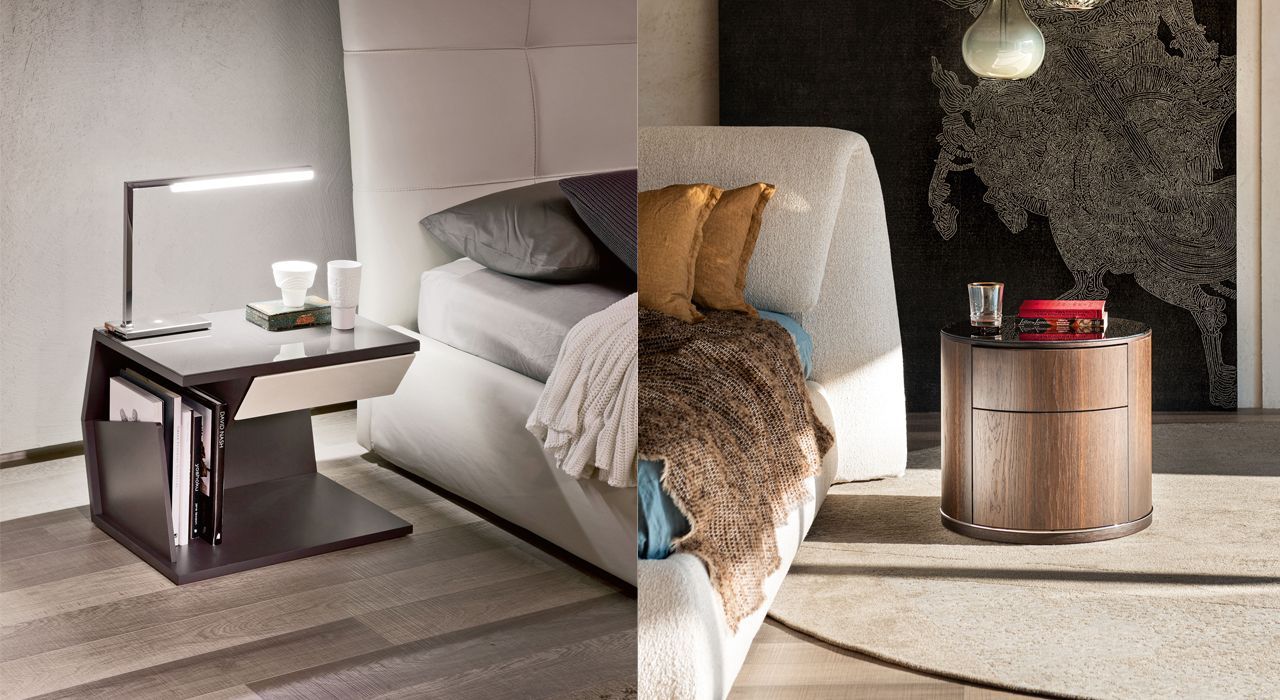Cattelan Italia high end luxury bedside units for interior design