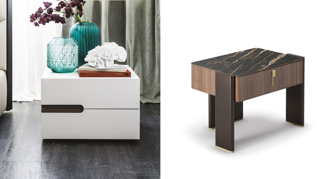 Cattelan Italia high end luxury bedside units for interior design