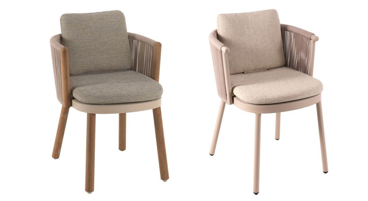 Outdoor dining chairs for a terrace or garden in Marbella or Estepona