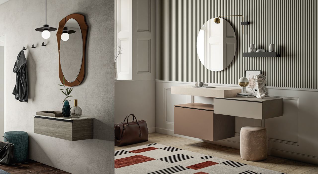 Cloths hanging furniture for entrance in Marbella and estepona