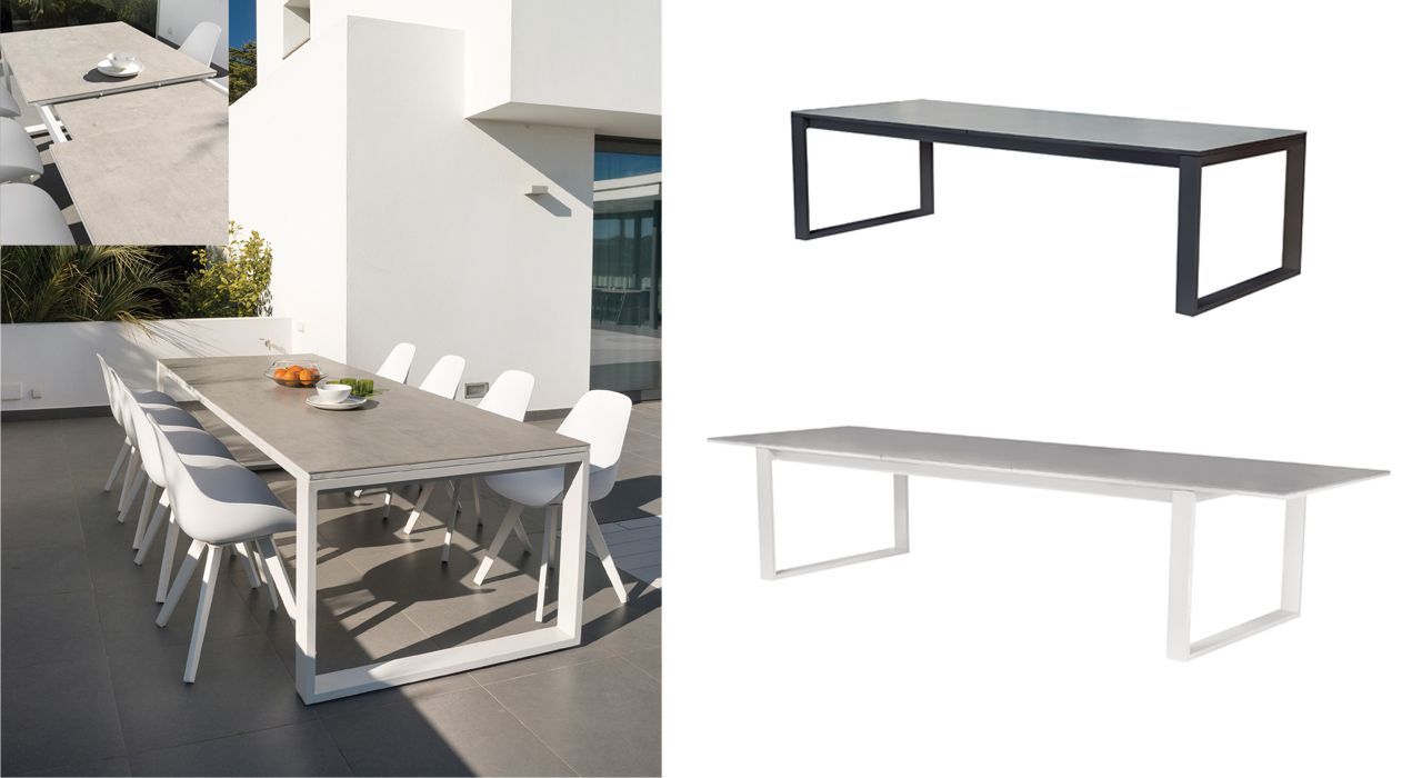 terrace outdoor furniture for patio in Marbella or Estepona.