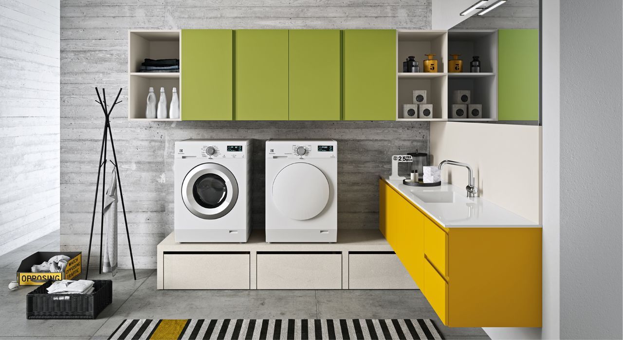 Luxury Laundry room or utility room storage furniture on the Costa del Sol
