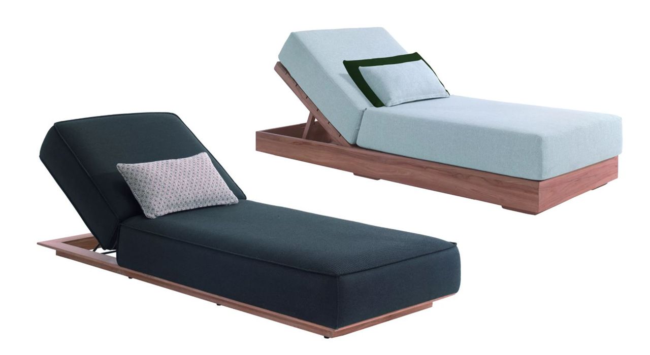 Outdoor sunbeds in Marbella and Estepona