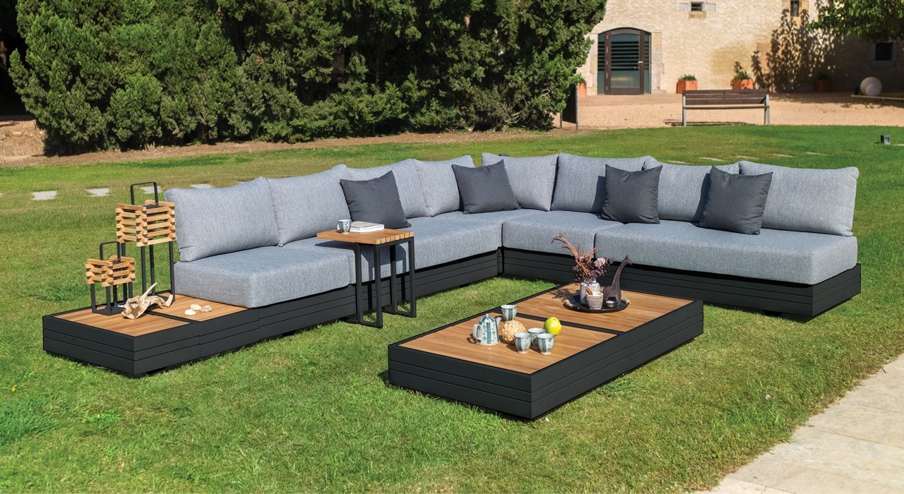 Outdoor terrace furniture in Marbella and Estepona Costa del Sol Spain.