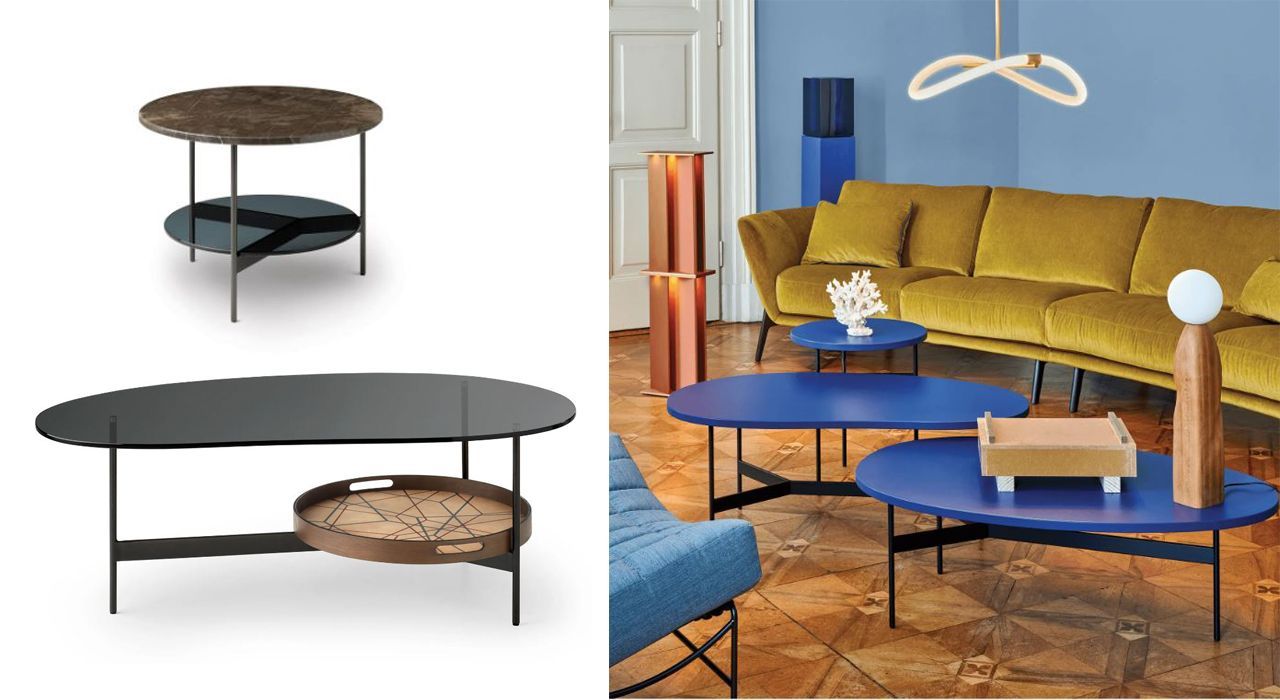 Designer coffee table from Leolux collection available in Andalusia