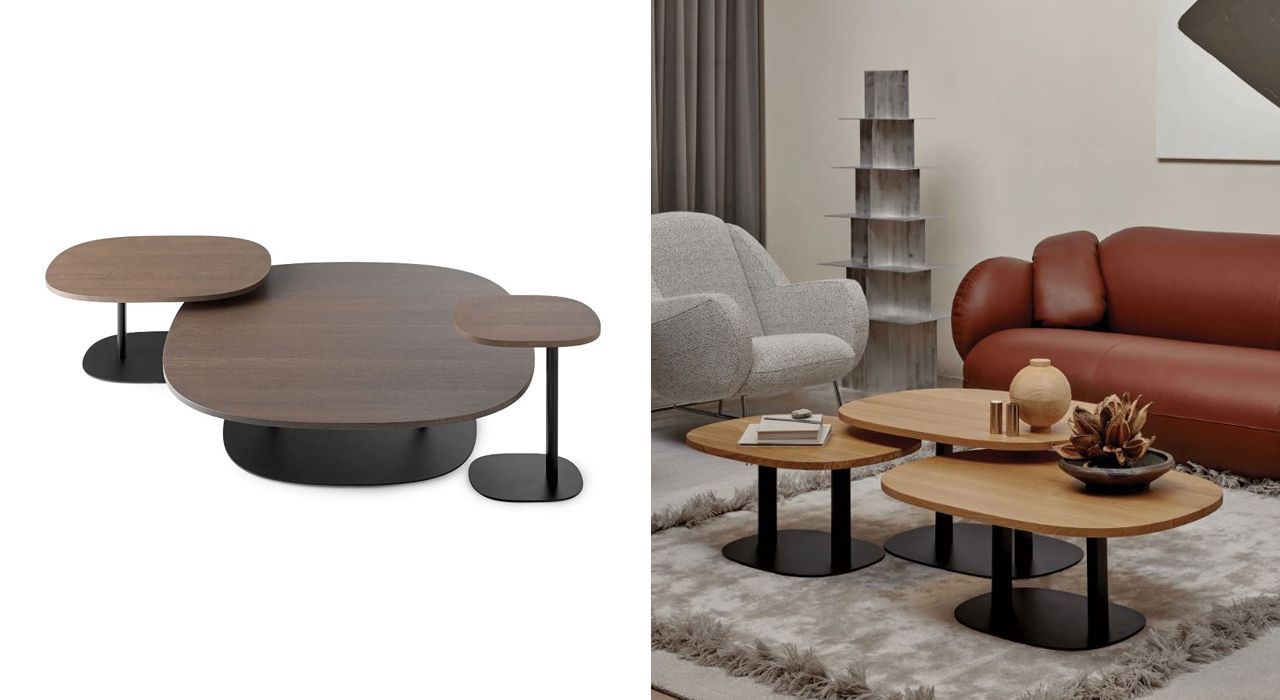 Designer coffee table from Leolux collection available in Andalusia