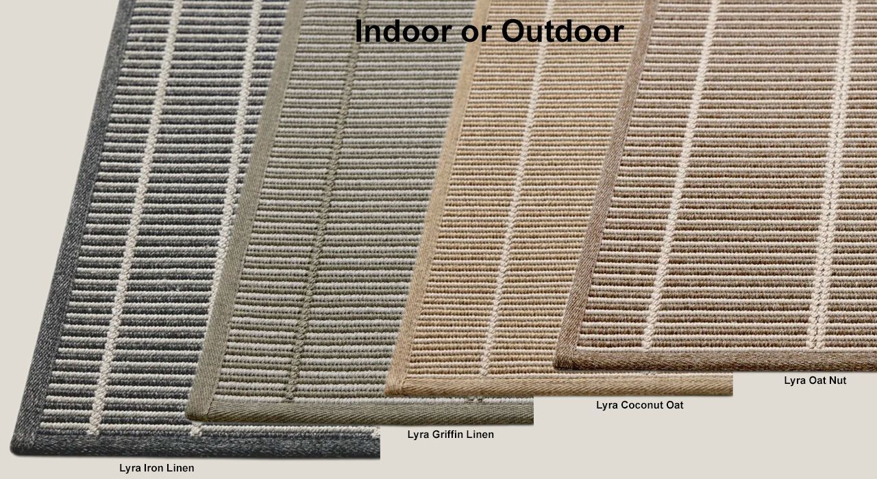 Outdoor and indoor rugs and carpets in Marbella and Estepona