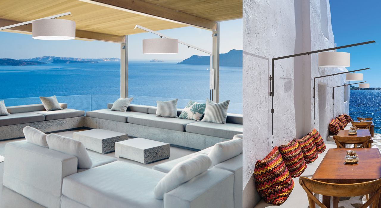 Interior and exterior high end luxury lighting in Marbella and Estepona