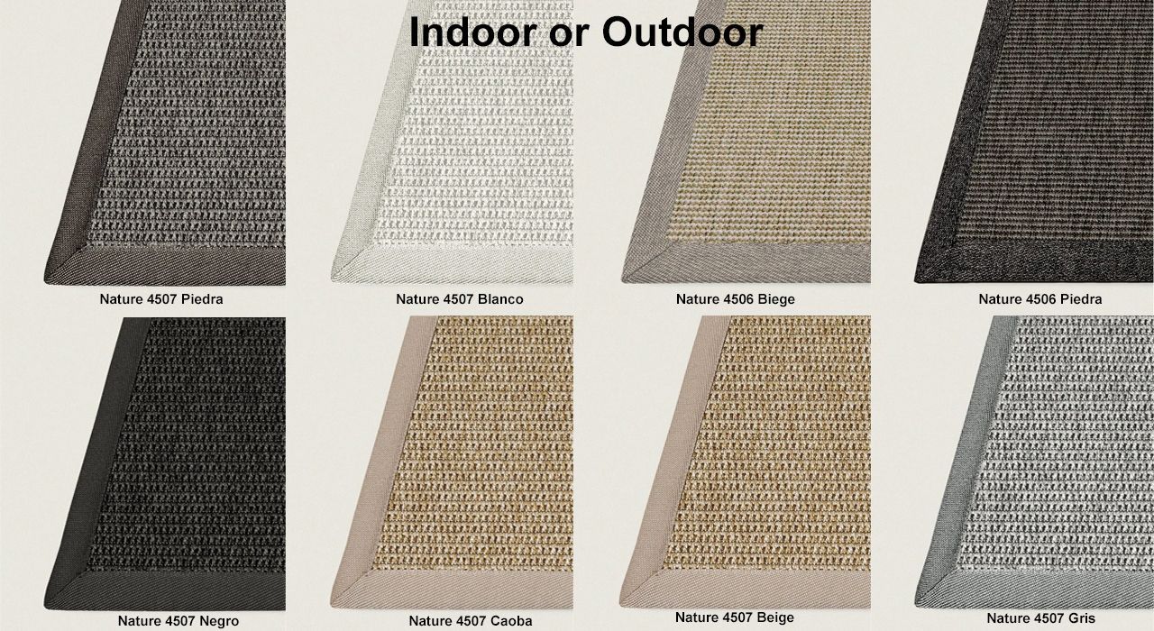Outdoor and indoor rugs and carpets in Marbella and Estepona