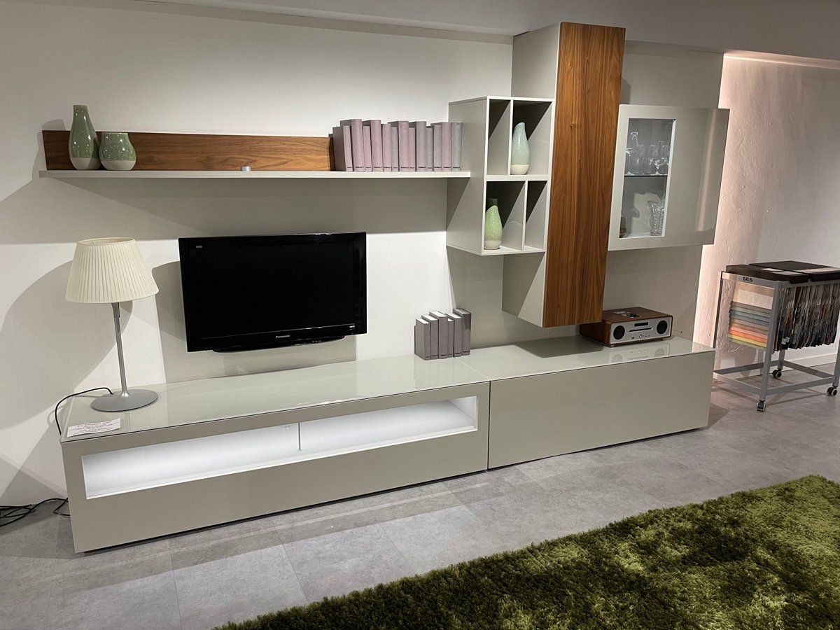 Modern living room furniture display in VIP Environment showroom Marbella Estepona