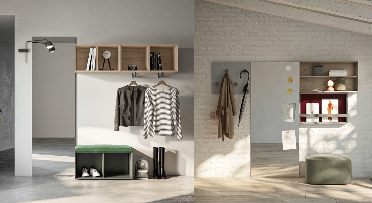 Cloths hanging furniture for entrance in Marbella and estepona